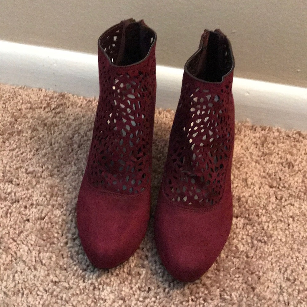 Suede Ankle boots